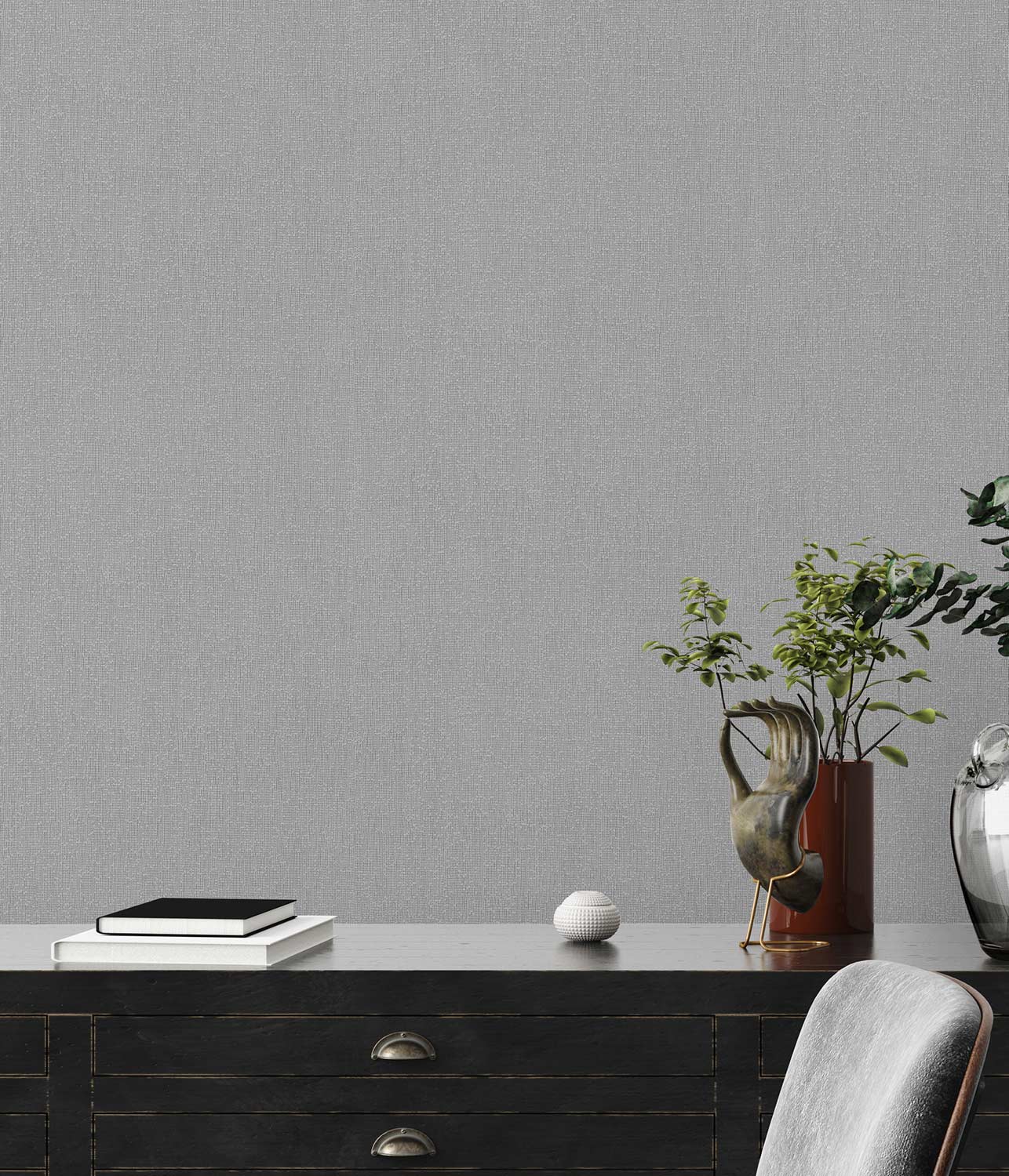 A.S. Creation Vliestapete 385991 Linien Muster Grau