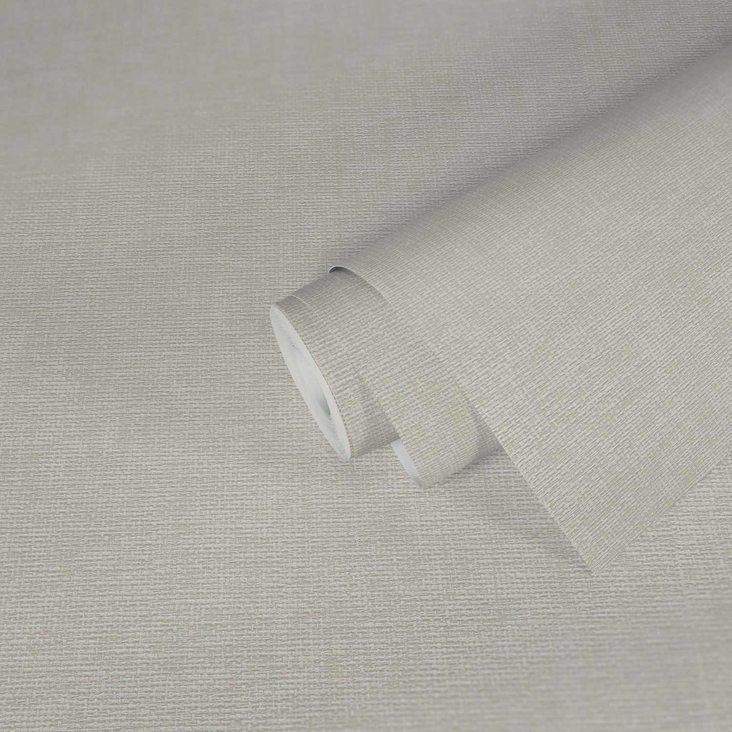 A.S. Creation Vliestapete 386133 Textil Optik Grau