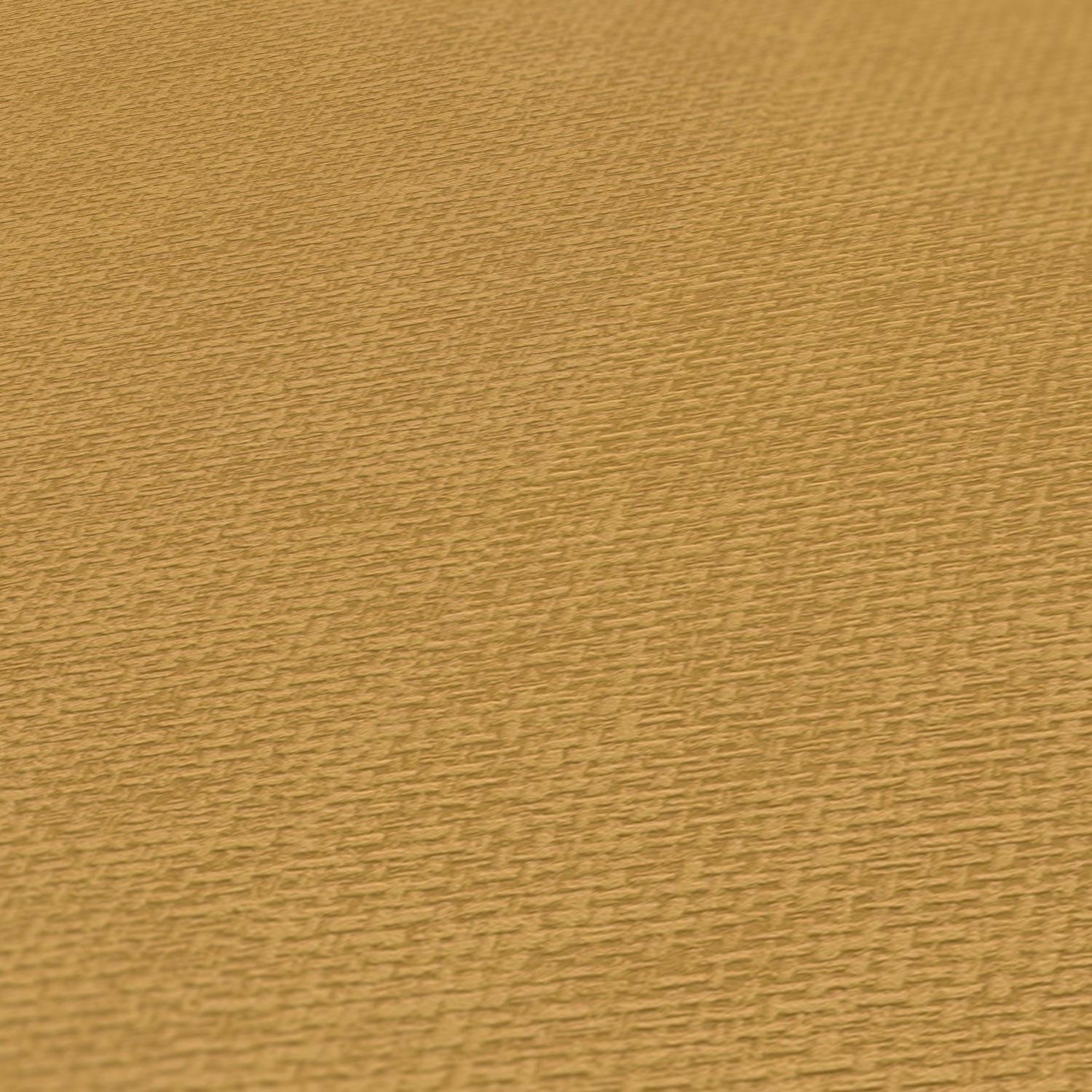 A.S. Creation Vliestapete 386136 Textil Optik Gelb