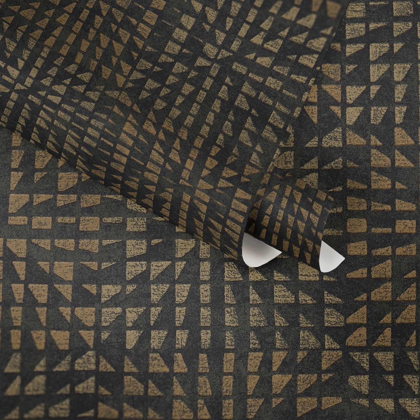A.S. Creation Tapete Vlies Bronze Schwarz Grafik 383522 AS Geo Effect