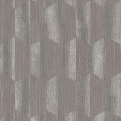 A.S. Creation Tapete Vlies Grau Silber Grafik 385923 AS Geo Effect