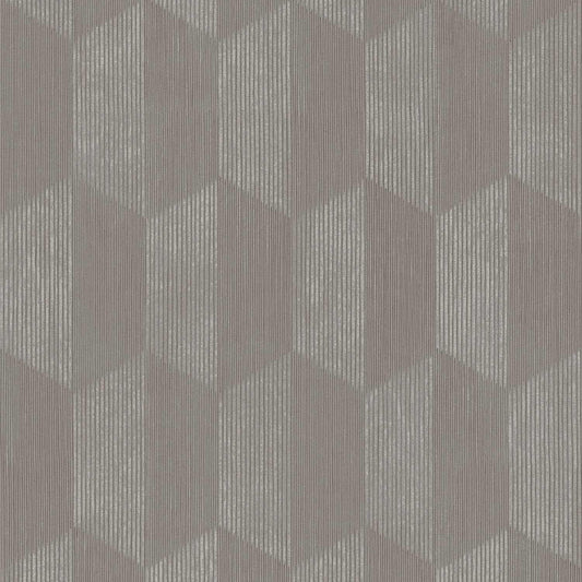 A.S. Creation Tapete Vlies Grau Silber Grafik 385923 AS Geo Effect