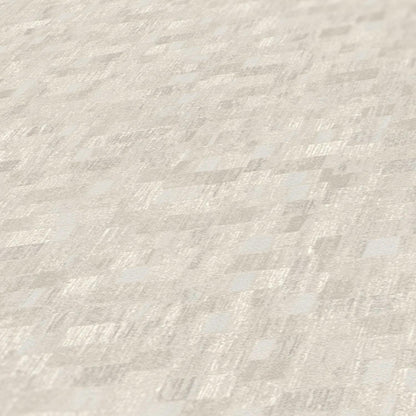 A.S. Creation Tapete Vlies Grau Weiss Mosaik 385933 AS Geo Effect