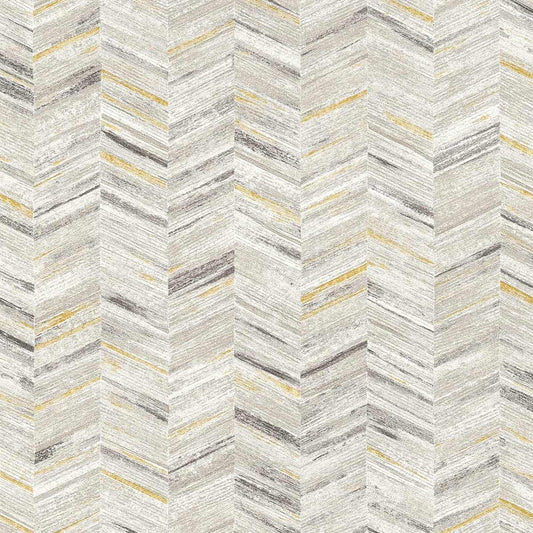 A.S. Creation Tapete Vlies Weiss Grau Zickzack 383093 AS Geo Effect