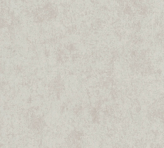 A.S. Creation Vliestapete Putzoptik Shabby Beige Silber Metallic 38969-7