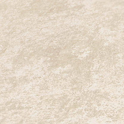A.S. Creation Vliestapete Putzoptik Shabby Creme Silber Metallic 38969-5