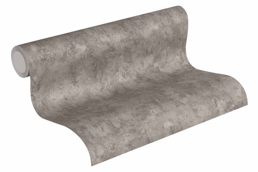  Vliestapete Beton Vintage Dunkelgrau Glanz 36924-1