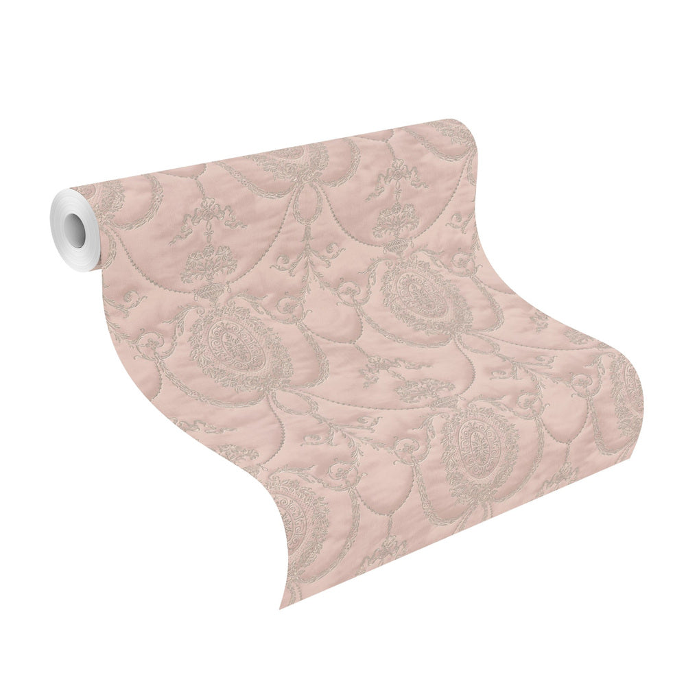  Rasch Tapete Trianon Klassik Barock Rosa 570823