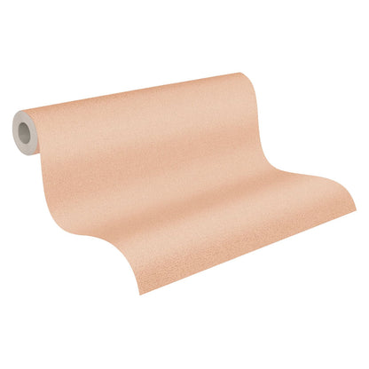 A.S. Creation Vliestapete Apricot Leinen Optik Struktur 39039-5