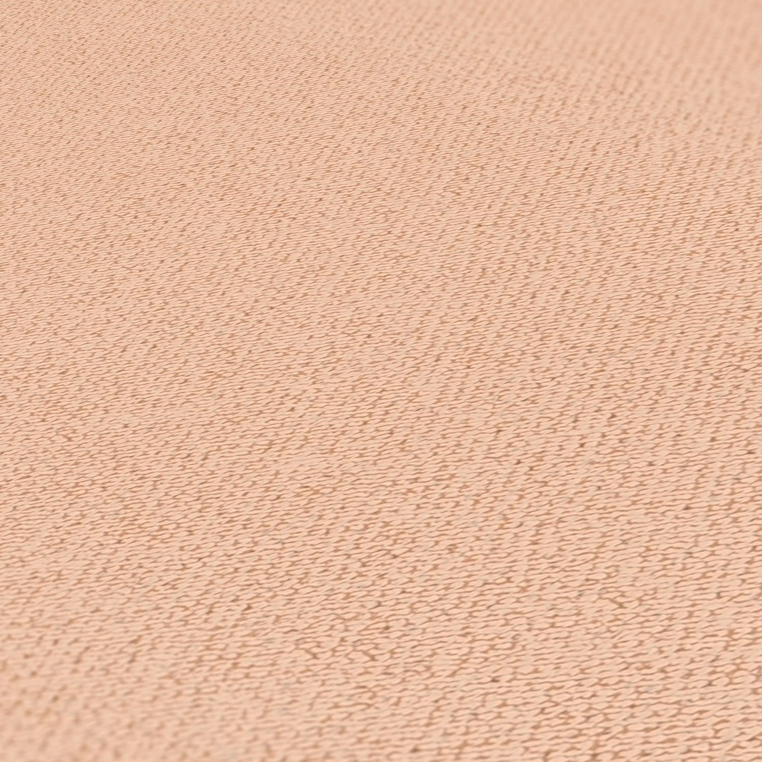 A.S. Creation Vliestapete Apricot Leinen Optik Struktur 39039-5