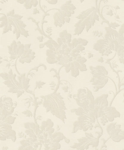  Rasch Tapete Trianon Floral Blüten Weiß 570434