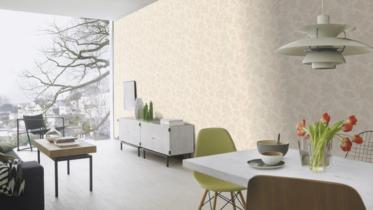  Rasch Tapete Trianon Floral Blüten Weiß 570434