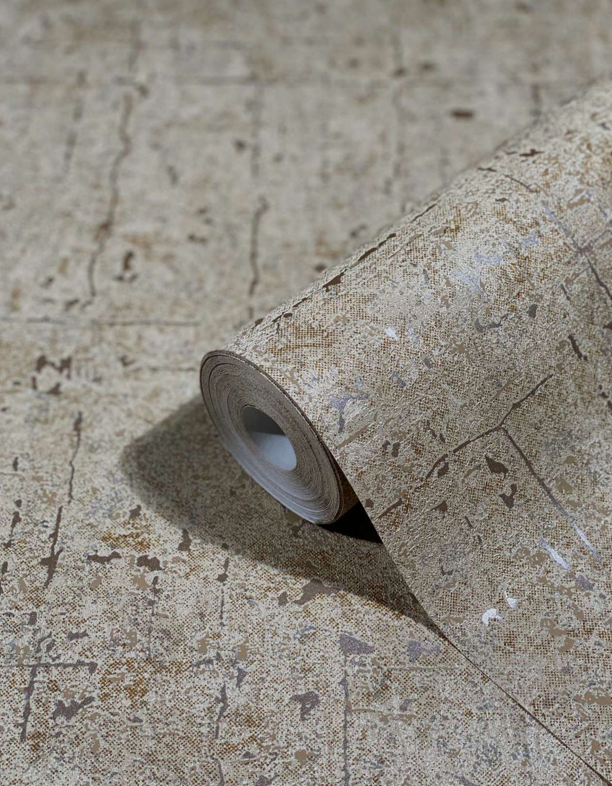  Vliestapete Ivy Betonoptik Beige 82301 Novamur