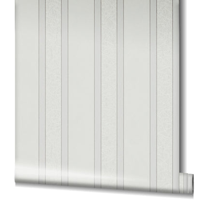 Vliestapete Ivy Streifenmuster Grau 82285 Novamur