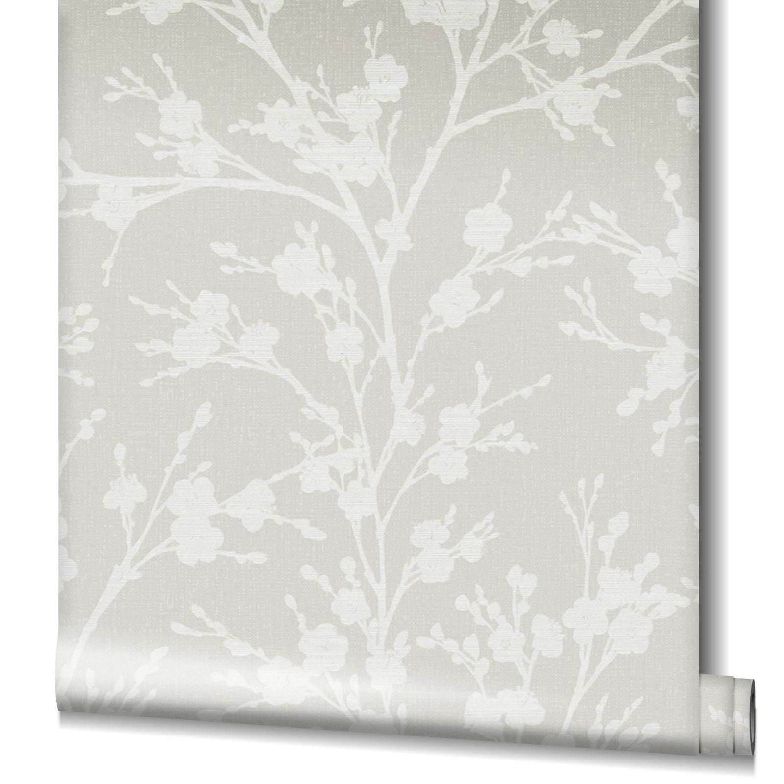  Vliestapete Ivy Floral Beige Weiß 82314 Novamur