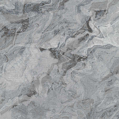  Vliestapete Marmor Optik Grau Silber Metallic 10318-47