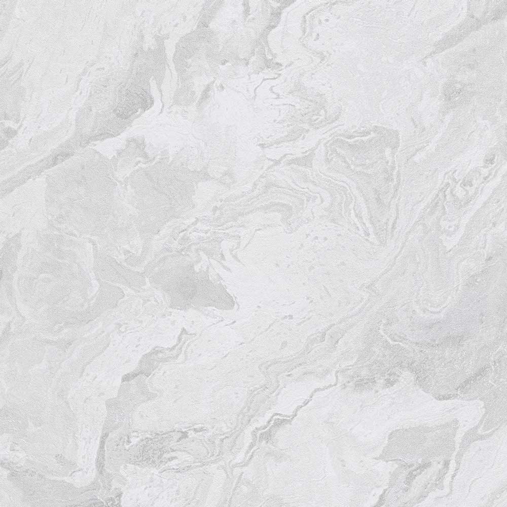  Vliestapete Marmor Optik Weiß Silber Metallic 10318-14