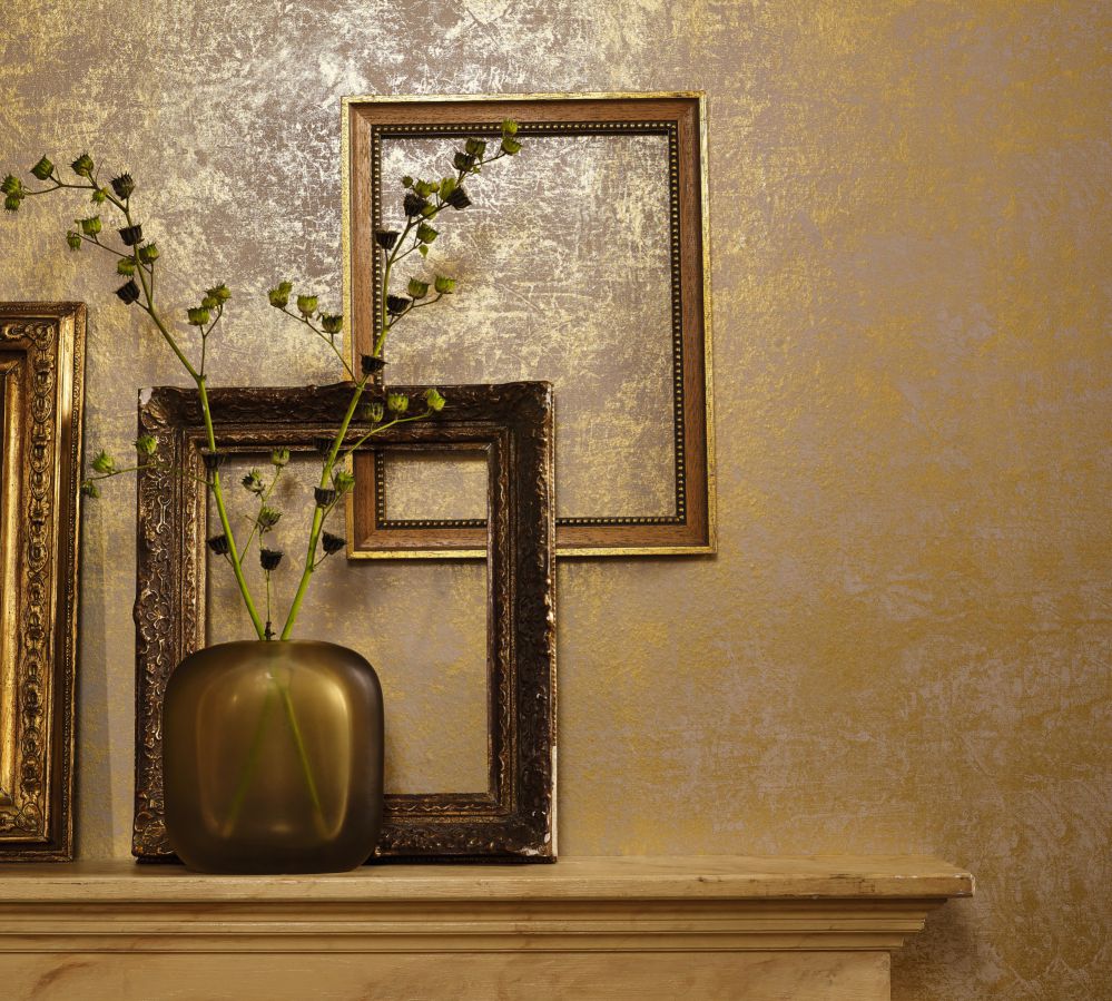  Vliestapete Marmor Gold Blau-grau La Veneziana 53126