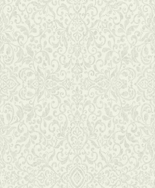  Vliestapete Ornament Orient Creme Grün Glanz 296135