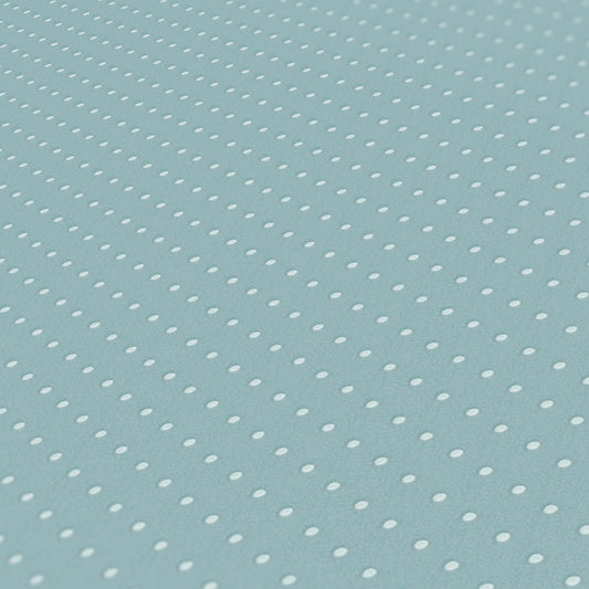A.S. Creation Vliestapete Punkte Textil Optik Blau Weiß 39070-5