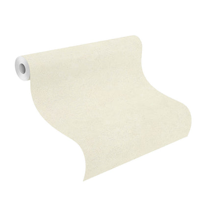  Rasch Vliestapete 315103 Uni Struktur Weiß Metallic