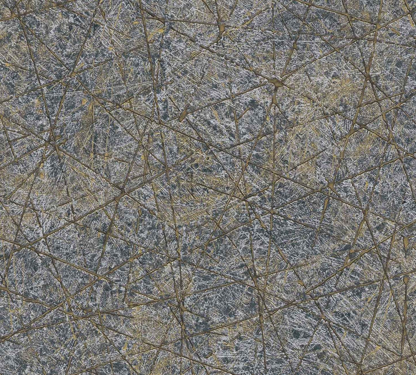A.S. Creation Vliestapete Schwarz Gold Struktur Metallic 39177-4