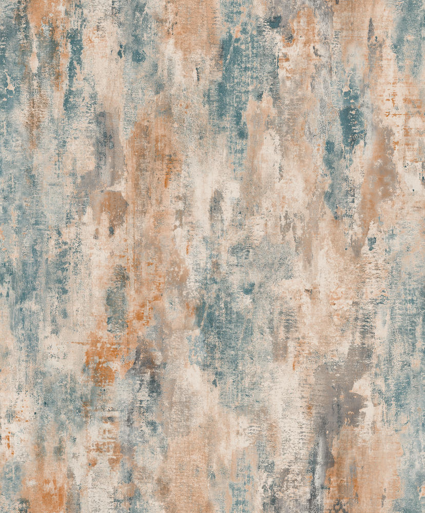  Vliestapete Shabby Putzoptik Beige Blau JF1102 Grandeco