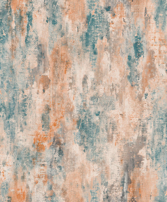  Vliestapete Shabby Putzoptik Beige Blau JF1102 Grandeco