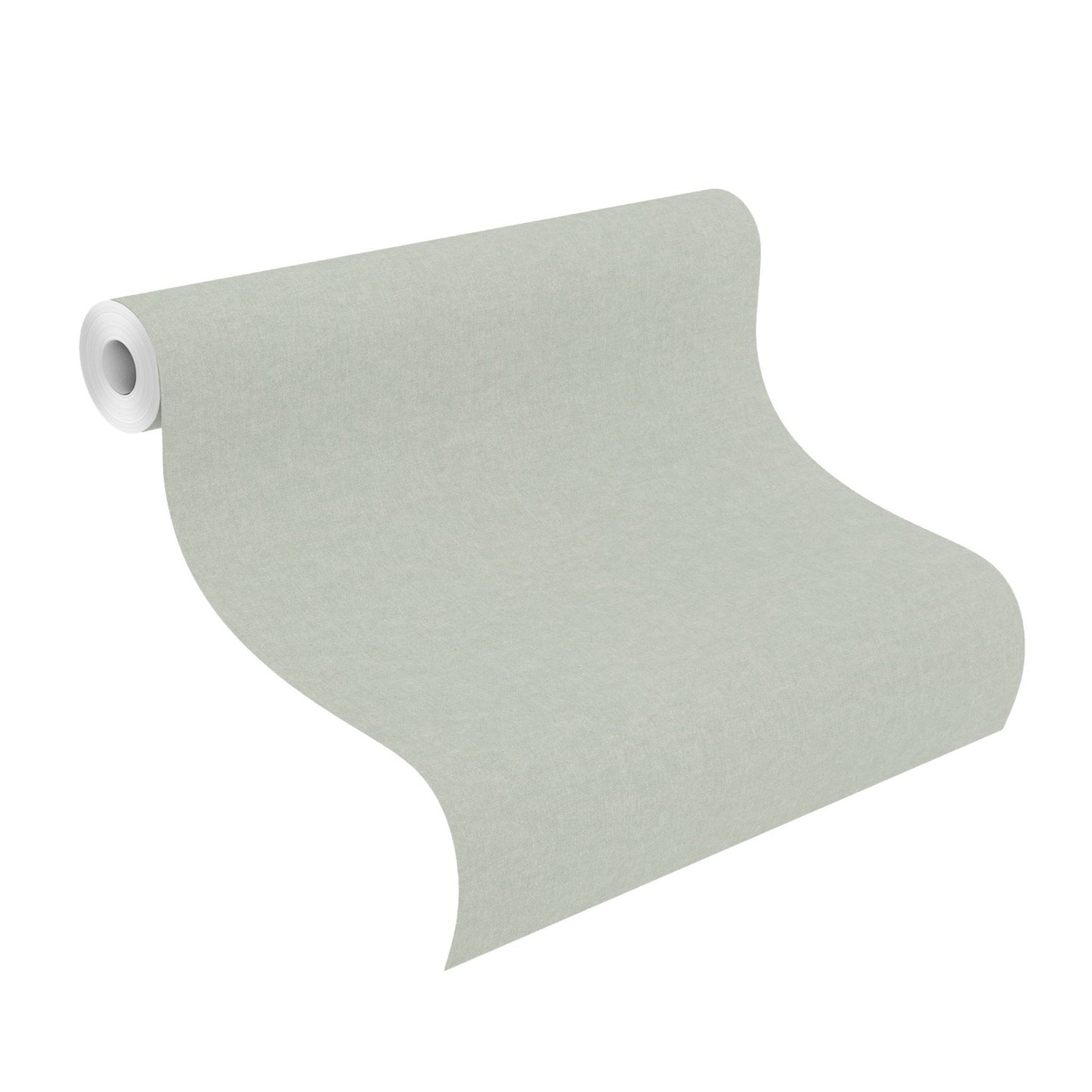  Rasch Tapete Einfarbig Textil Optik Olivgrün 252835