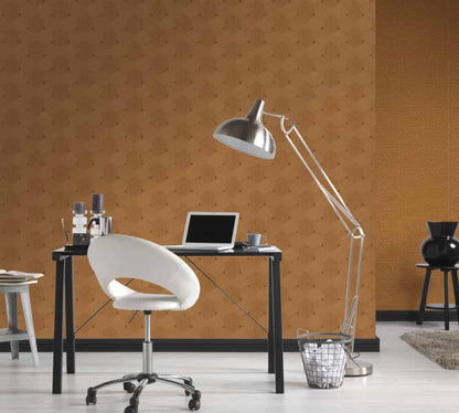  Vliestapete Waben-Optik Lutèce Braun 32659-6