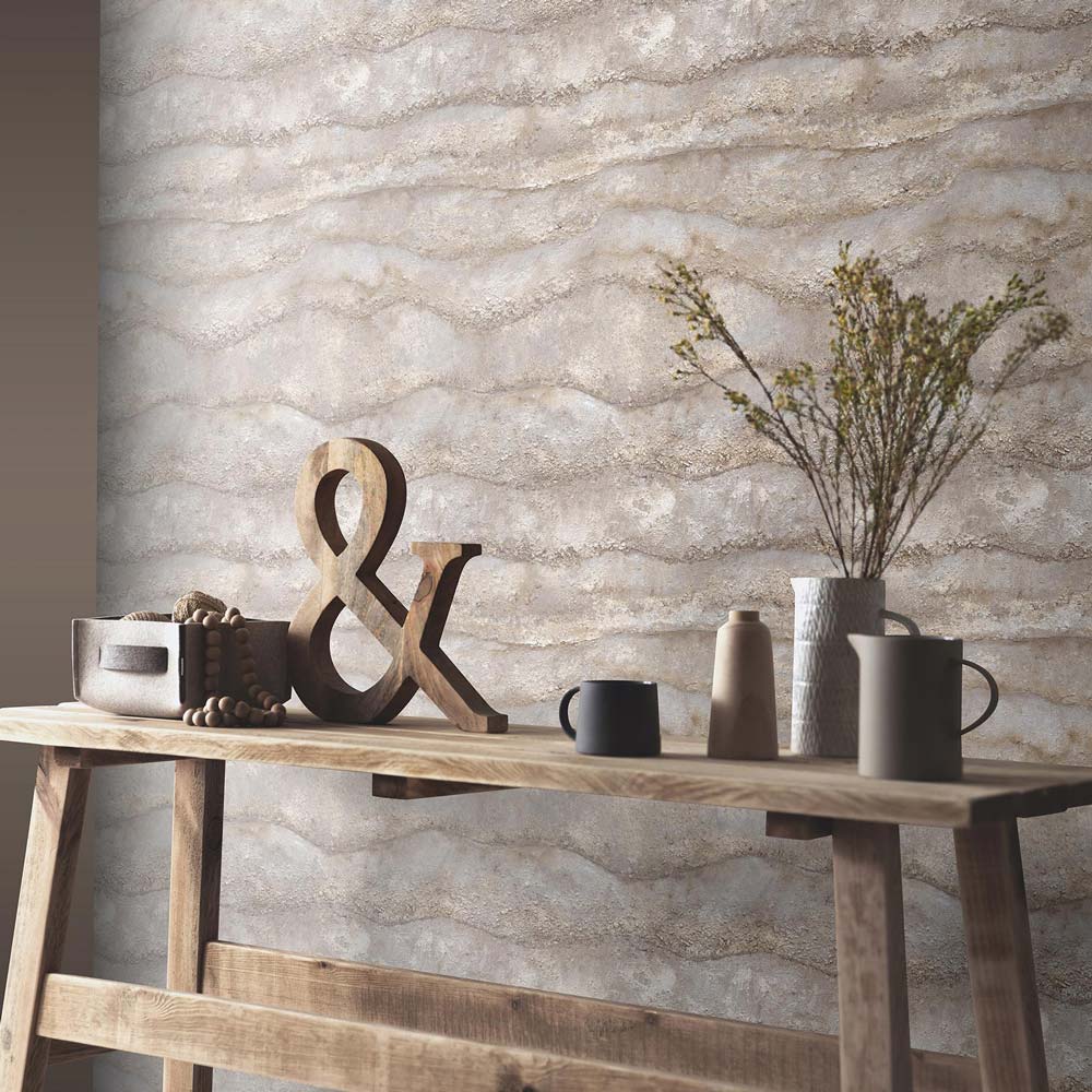  Vliestapete Beton Optik 3D-Effekt Grau Braun 10299-32