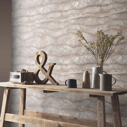  Vliestapete Beton Optik 3D-Effekt Grau Braun 10299-32