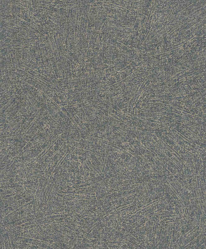  Vliestapete Wischtechnik Glitzer Dunkelblau 520262 Rasch