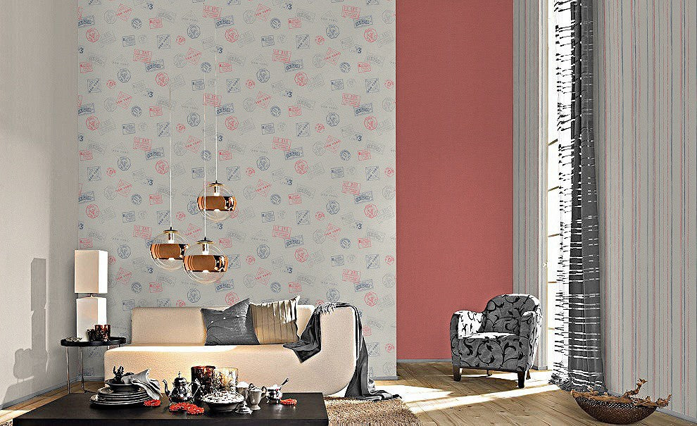  Vliestapete Rot Home Vision 4 Eastcoast Tapete 426441