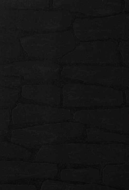 A.S. Creation Vlies Tapete Steinoptik Schwarz Livingwalls 1395-11