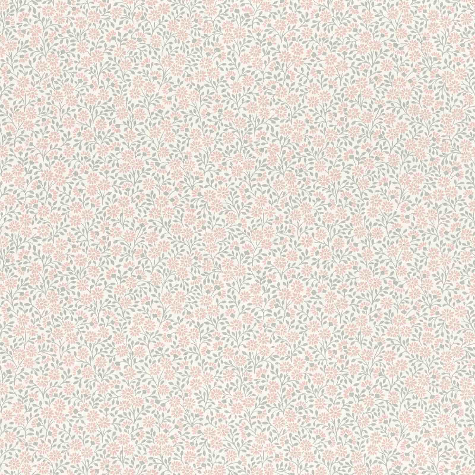  Rasch Tapete Landhaus Stil Blumen Beige 253139